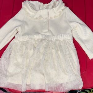 Cloud Island Cream Formal Kids Dress